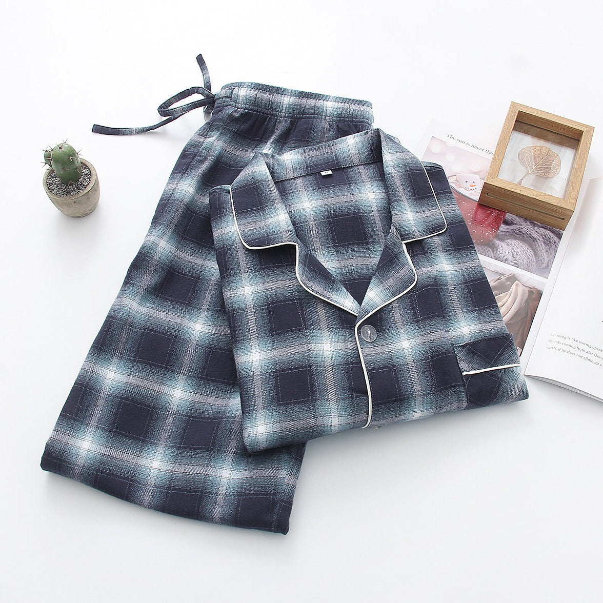 Cozy Cloud Comfort: Men's Flannel PJs For Blissful Lounging