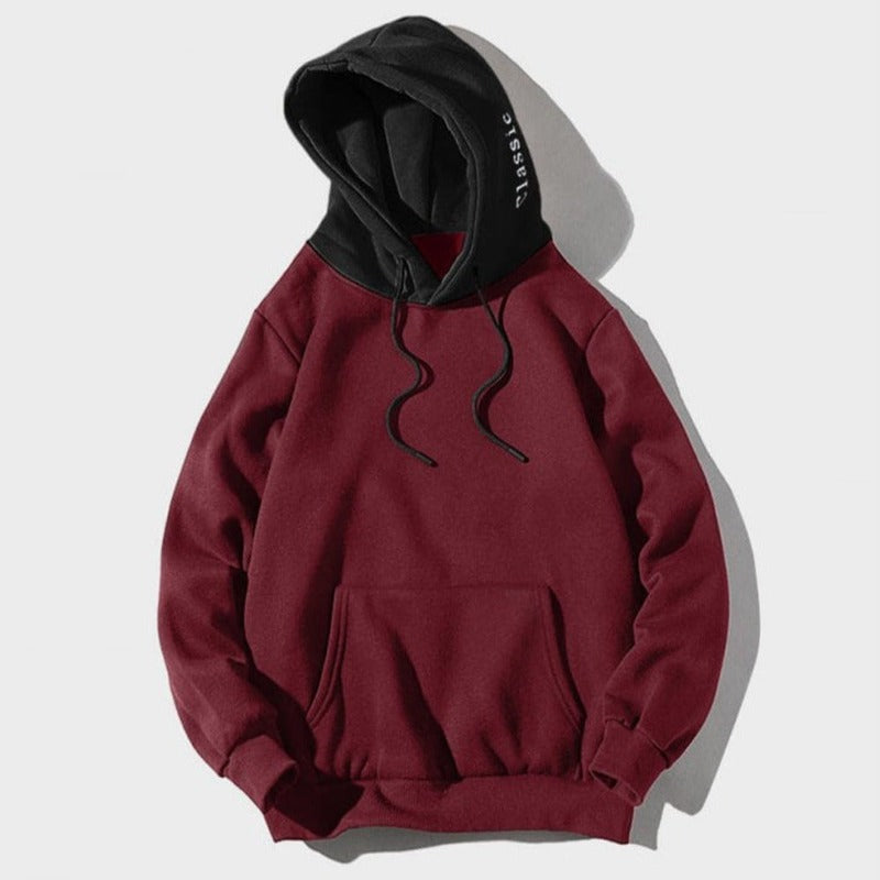 Two Colors Hoodie: Stand Out With A Bold Choice