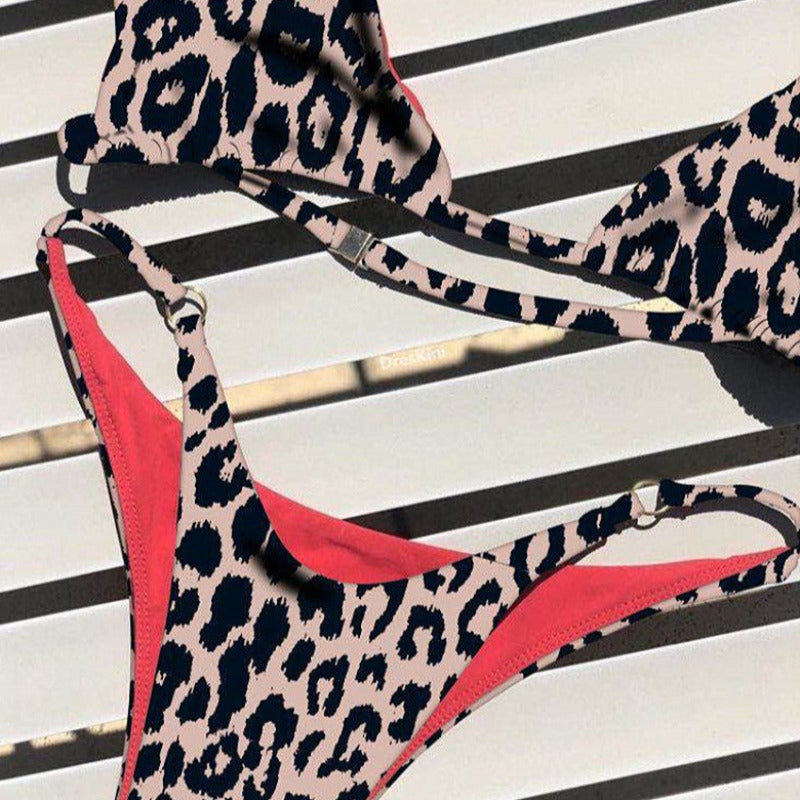 Unleash Your Wild Side: Leopard Print Bikini