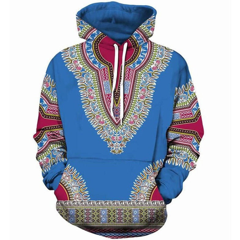 Unleash Your Inner Vibrance: 3D Printed Hoodies with African Flair