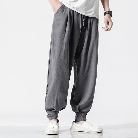 Upgrade Your Look: Breezy Chinese-Style Harem Pants