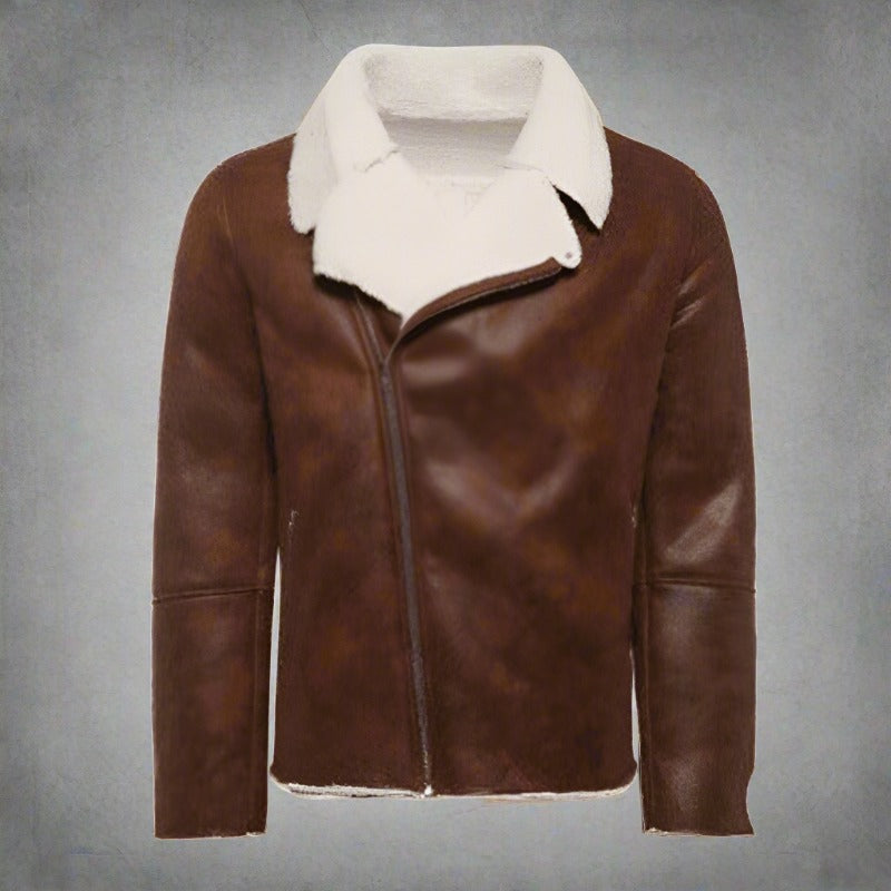 Warning: Excessive Chicness (Brown Leather + Faux Fur)