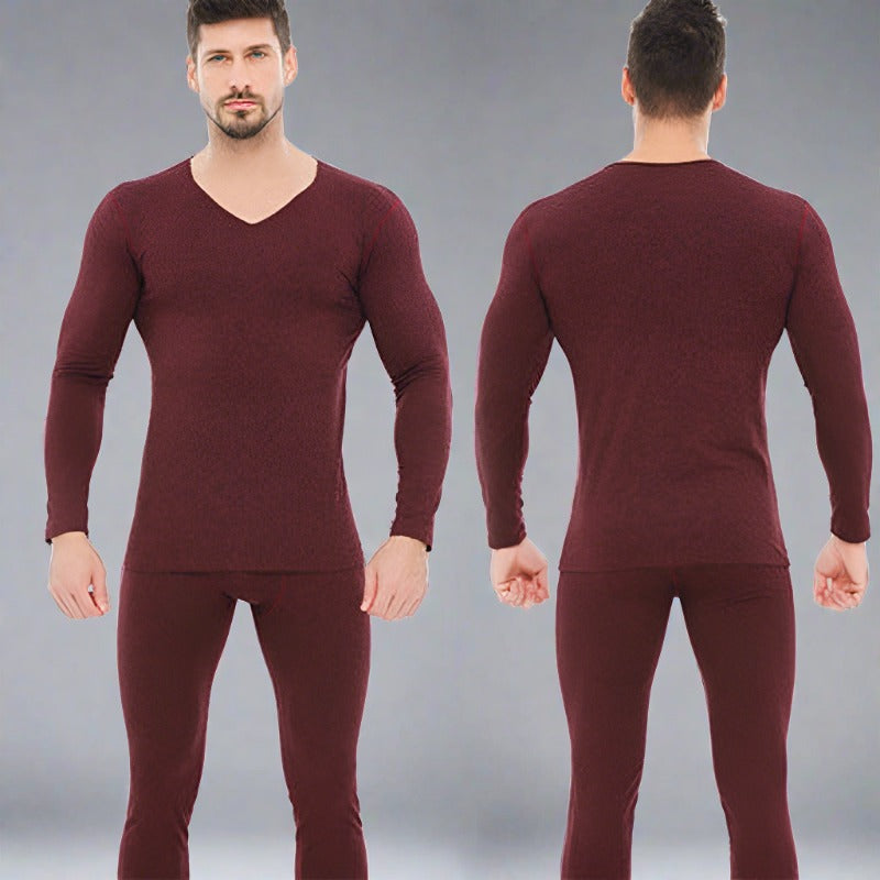 2Pcs/Set Thermal Underwear : Warm, Comfortable & Sleek