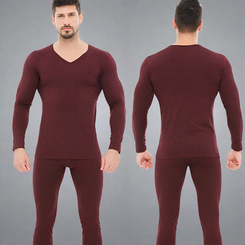 2Pcs/Set Thermal Underwear : Warm, Comfortable & Sleek