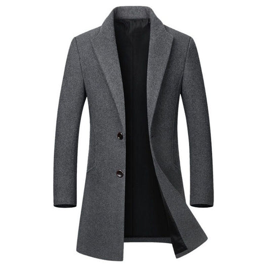 Classic Confidence: The Timeless Wool Trench