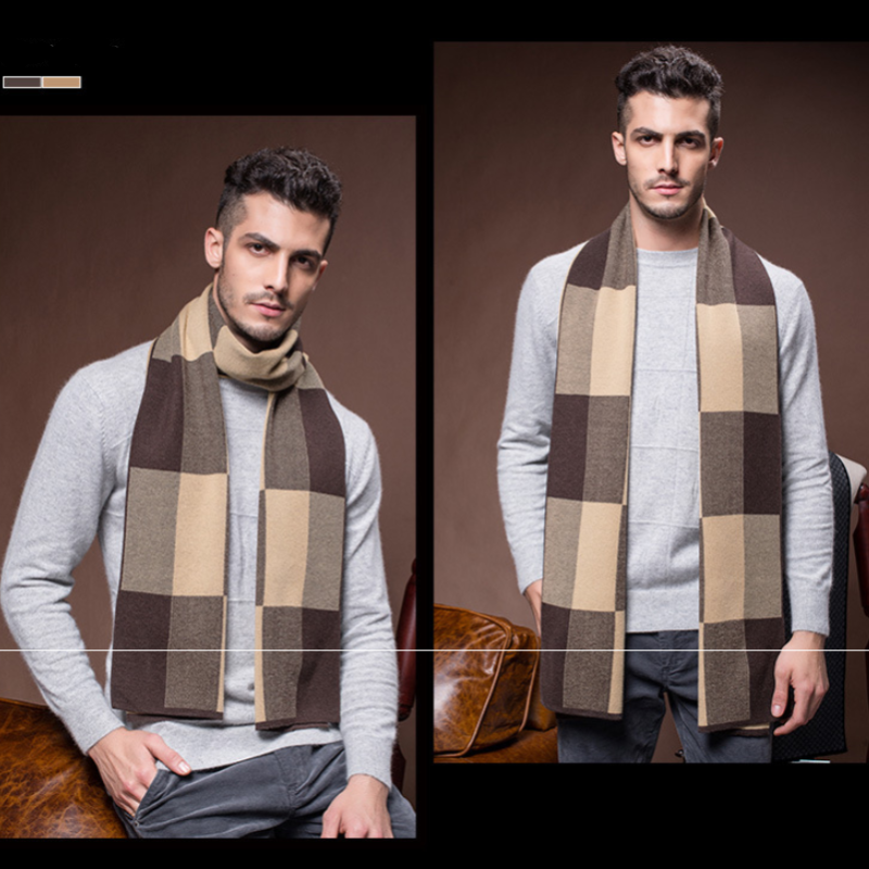 Wrap Yourself In Warmth & Style: The Ultimate Wool Plaid Scarf