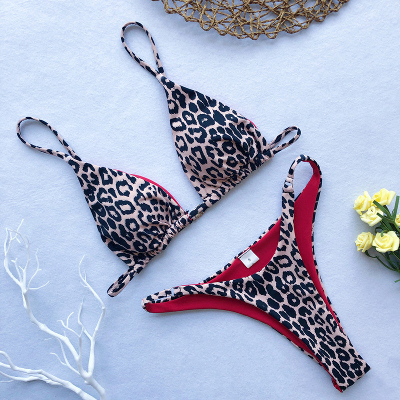 Unleash Your Wild Side: Leopard Print Bikini