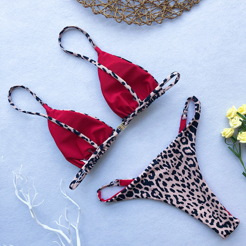 Unleash Your Wild Side: Leopard Print Bikini