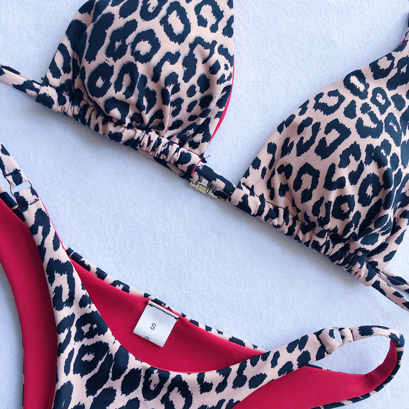 Unleash Your Wild Side: Leopard Print Bikini