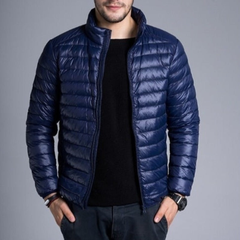 Winter's Warm Embrace: A Luxe Duck Down Jacket