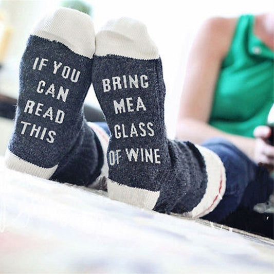 Funny Phrase Socks For Lazy Mood