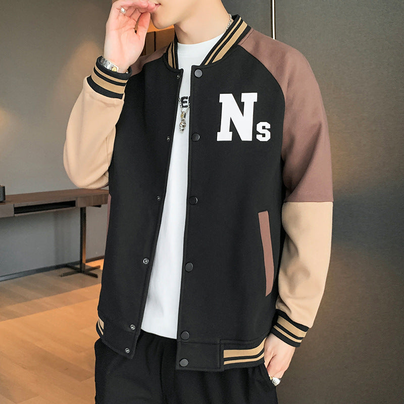 Slip Into Comfort: Spring & Autumn Baseball Jacket With Modern Edge