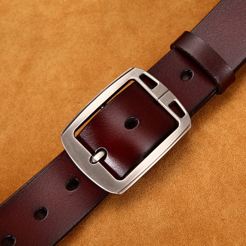 Rugged Refinement: Cowhide Leather Belt For Any Occasion