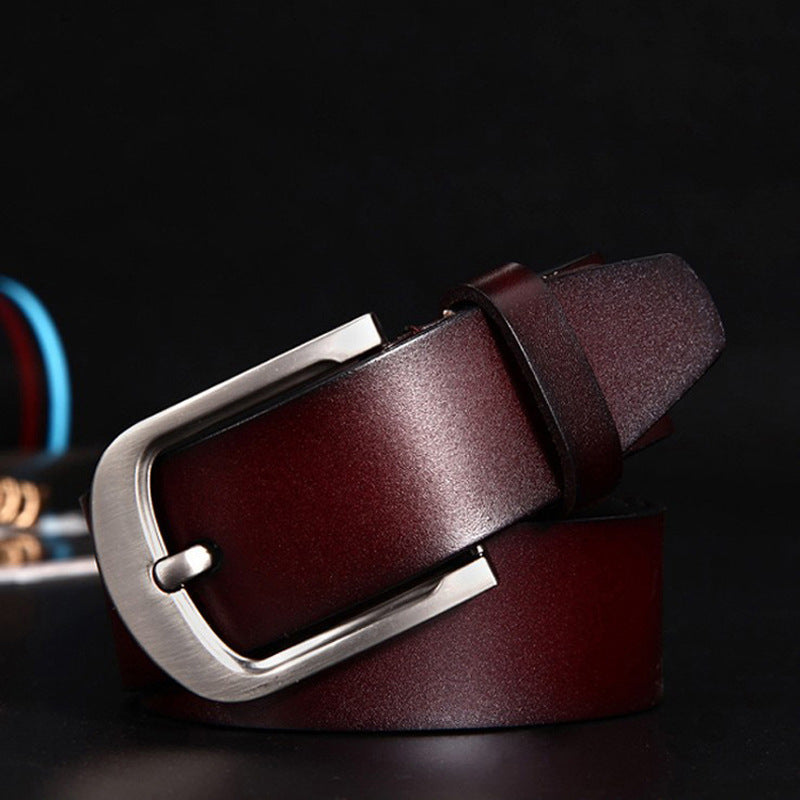 Rugged Refinement: Cowhide Leather Belt For Any Occasion