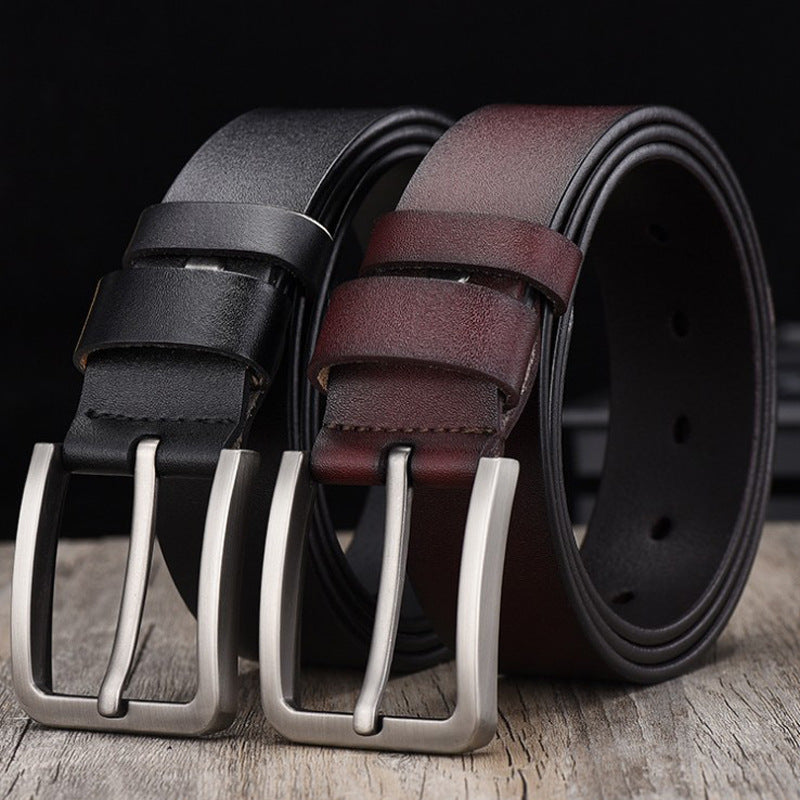 Rugged Refinement: Cowhide Leather Belt For Any Occasion