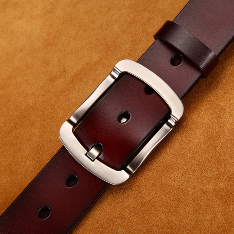 Rugged Refinement: Cowhide Leather Belt For Any Occasion