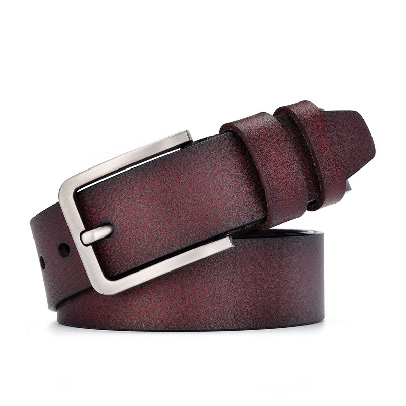 Rugged Refinement: Cowhide Leather Belt For Any Occasion