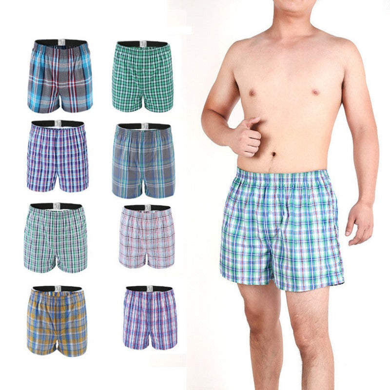 5pcs Ultra-Soft Woven Boxer Shorts