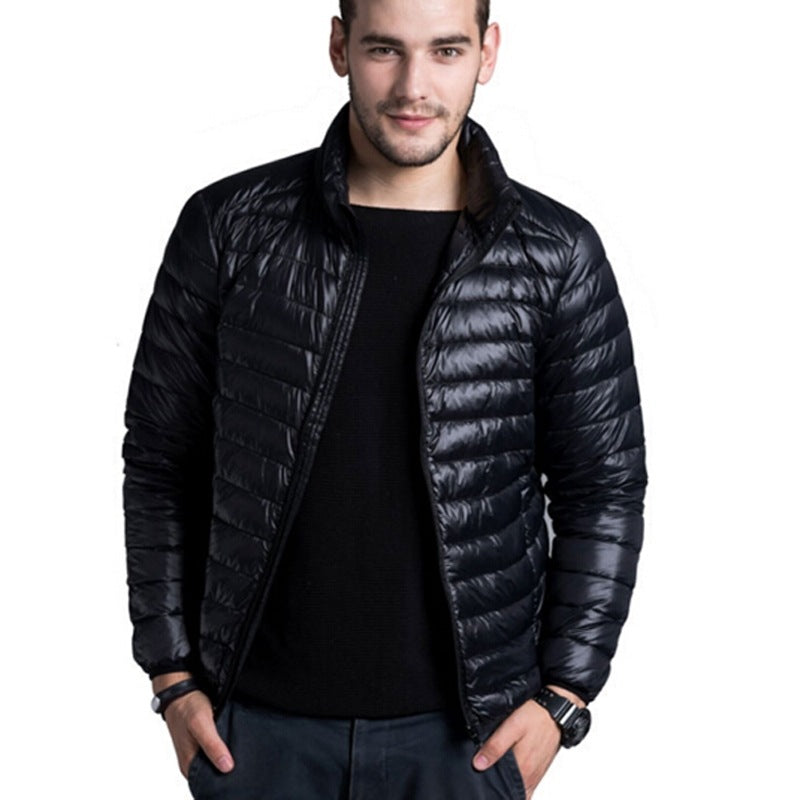 Winter's Warm Embrace: A Luxe Duck Down Jacket