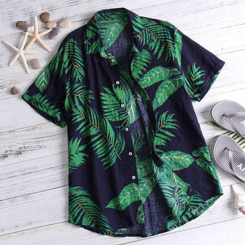 Vacation Vibes: Floral Short Sleeve Shirt