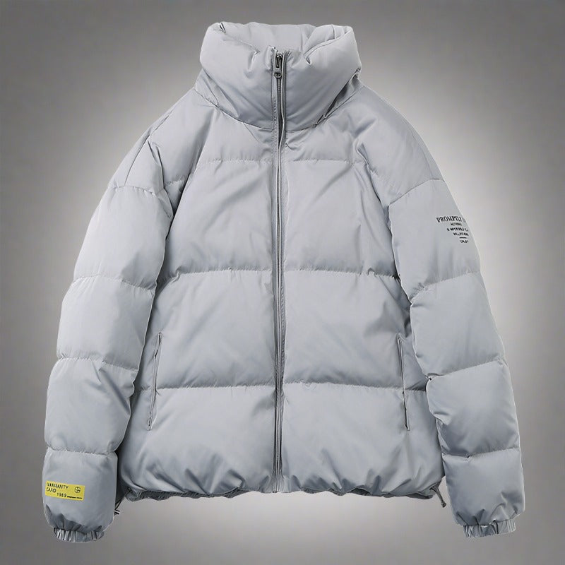 Chill Vibes, Zero Shivers: Stand Collar Puffer Jacket