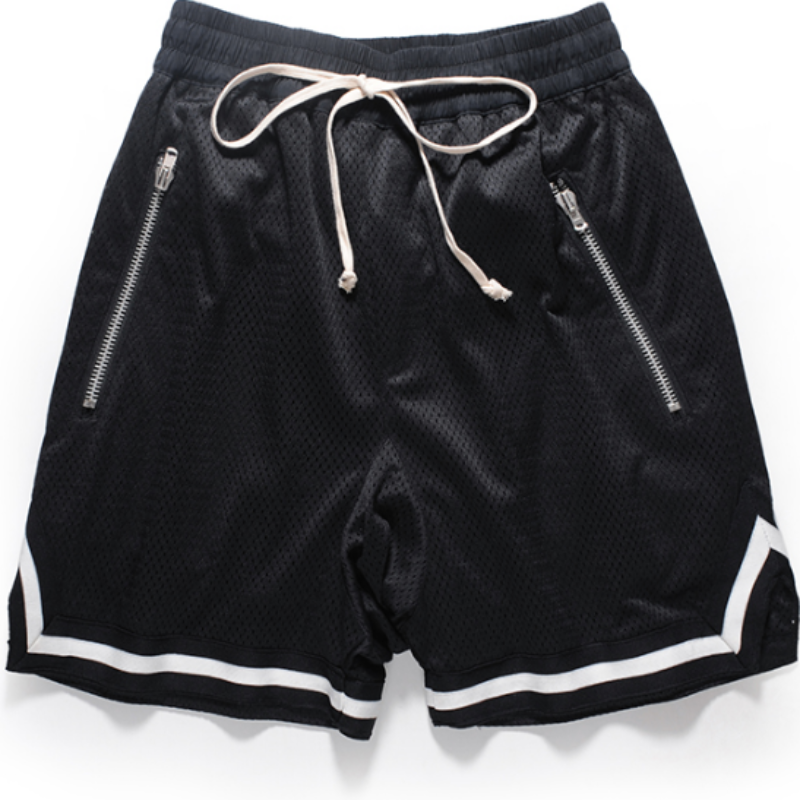 Move Freely, Store Securely: Zip-Pocketed Sports Shorts