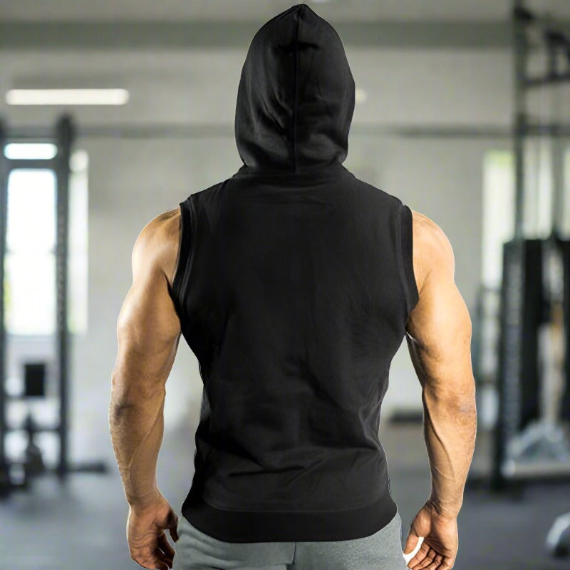 Conquering Summer In Comfort: The Sleeveless Cotton Hoodie