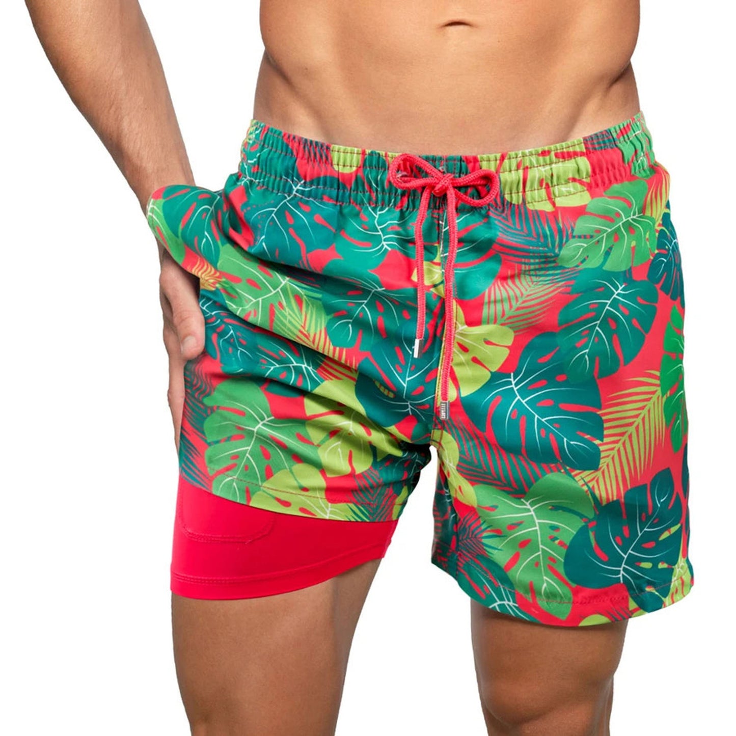 Twice The Thrills, Twice The Looks: Printed Double Layered Shorts