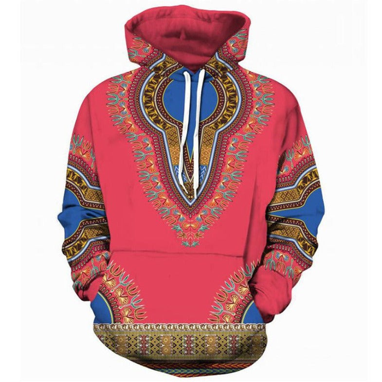 Unleash Your Inner Vibrance: 3D Printed Hoodies with African Flair