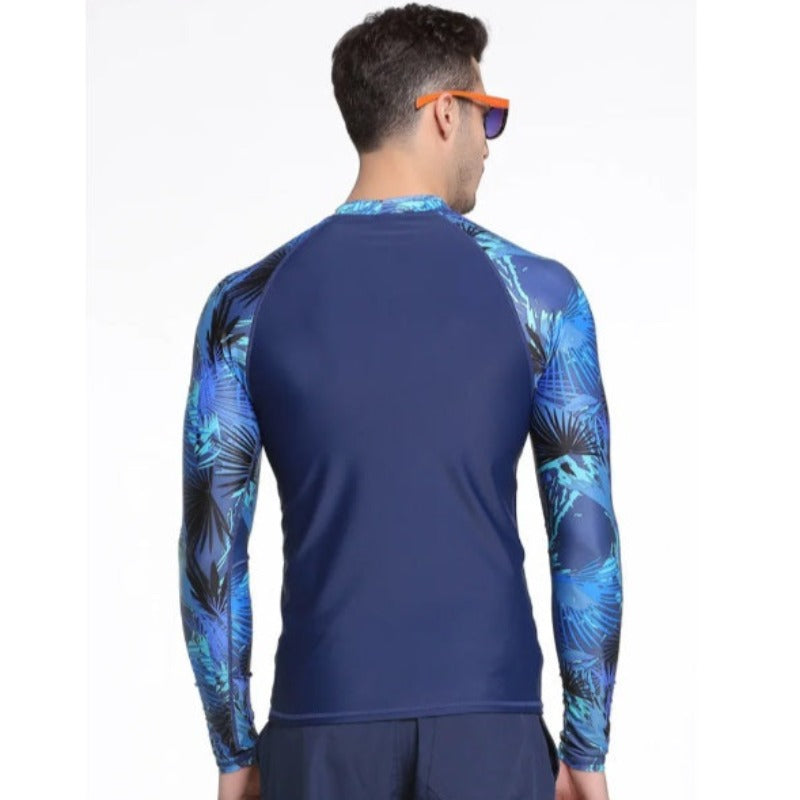 Sun-Shielded Surf: Long-Sleeve Wetsuit Top