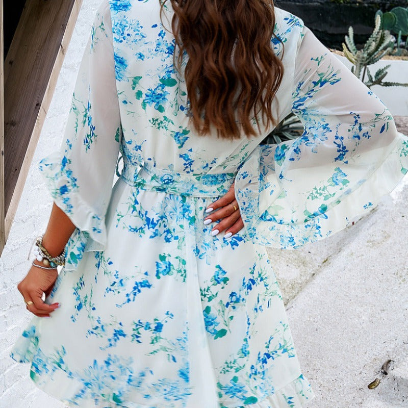 Floral Vibes All Summer: Floral Print Dress