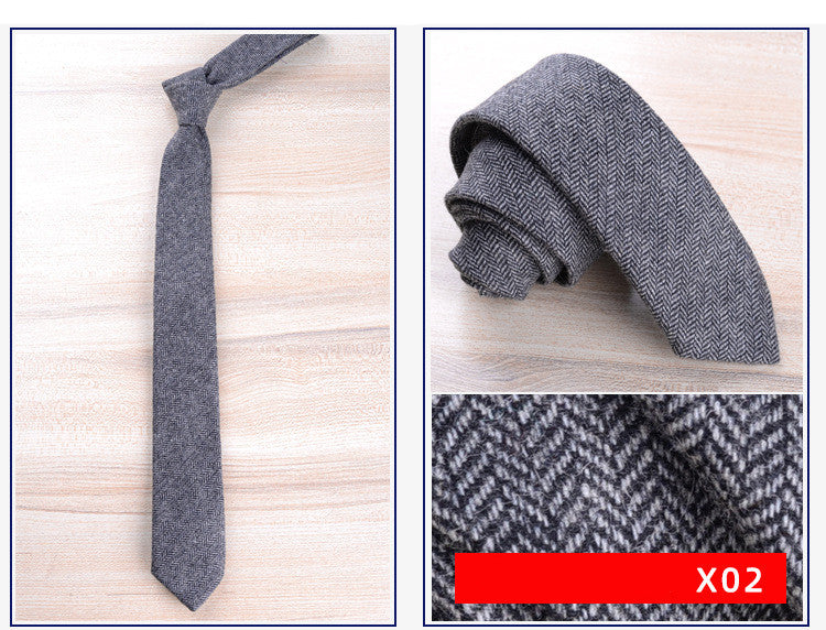 Fleek Your Formal Attire: Premium Wool Tie