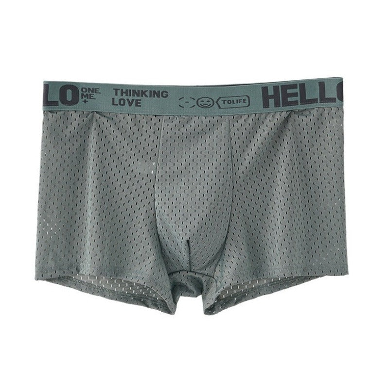 Beat The Heat In Style: Cooling Mesh Boxers