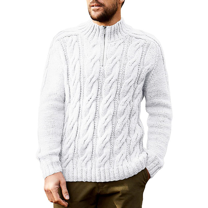 Effortless Sophistication: The Half-Zip Sweater You Need