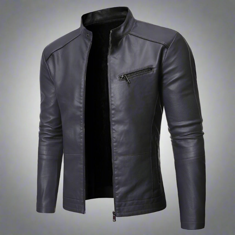 City Slicker: Own The Day In A Slim Fit Leather Jacket