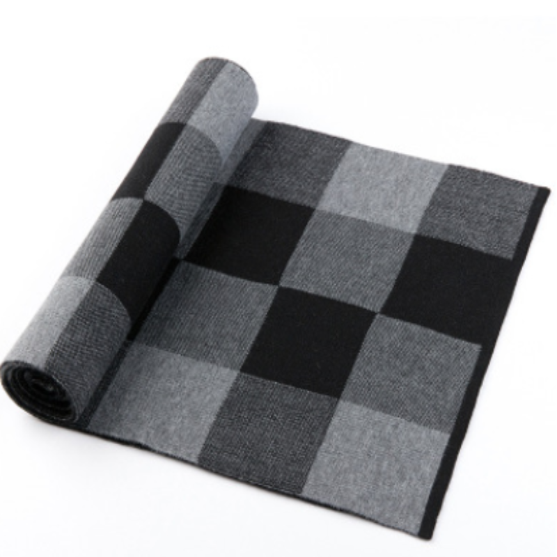 Wrap Yourself In Warmth & Style: The Ultimate Wool Plaid Scarf