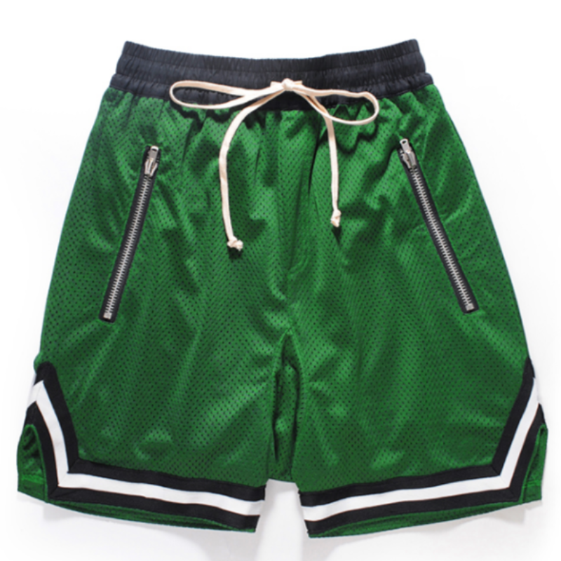 Move Freely, Store Securely: Zip-Pocketed Sports Shorts