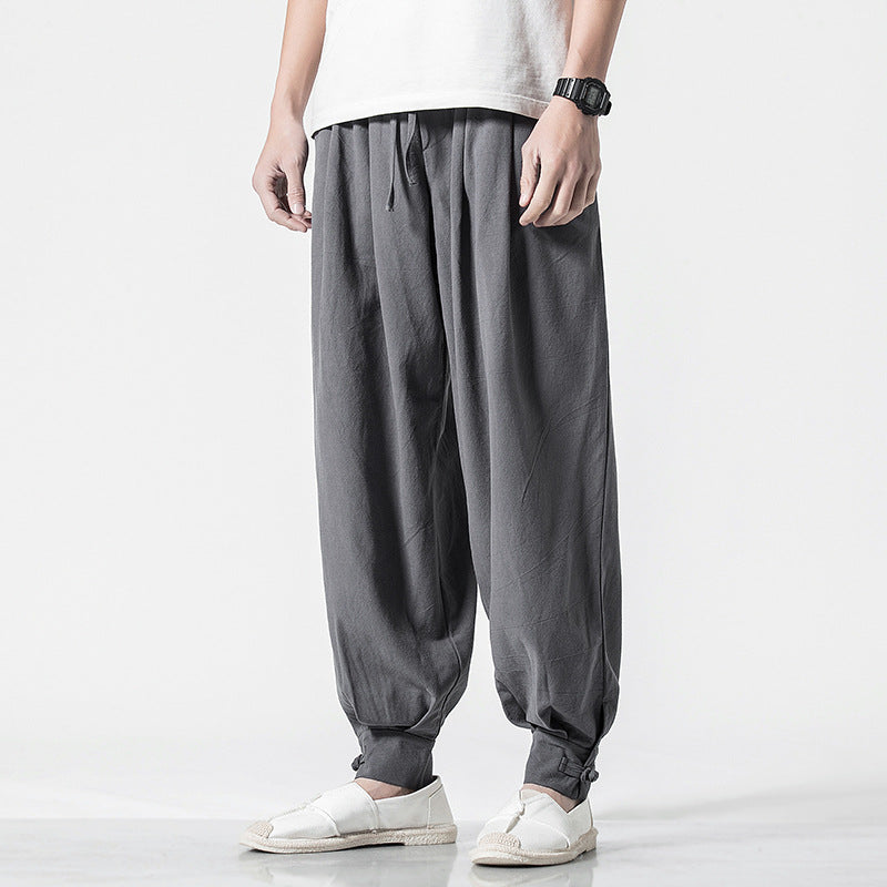 Upgrade Your Look: Breezy Chinese-Style Harem Pants