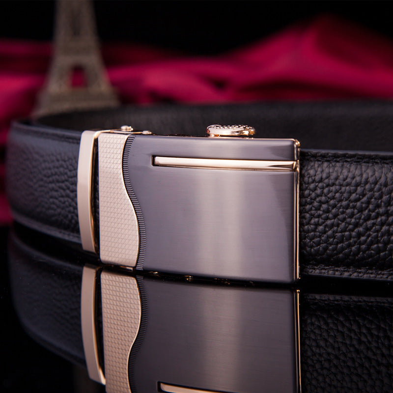 Effortless Elegance: Automatic Buckle Belt