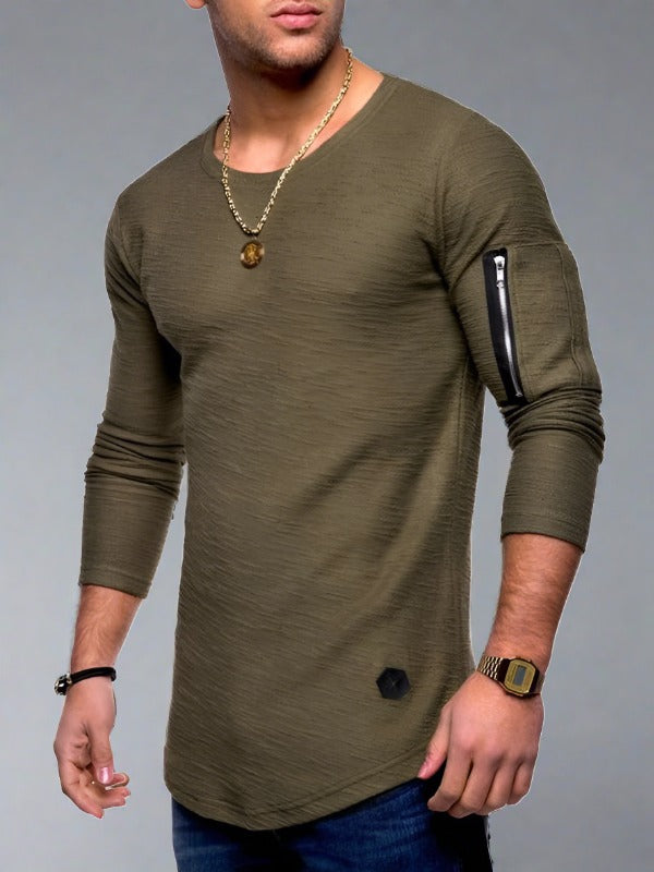 Casual Long Sleeve Top For Men: Effortless Comfort & Endless Style