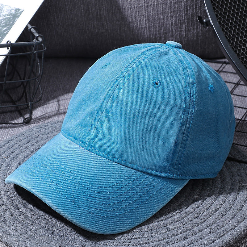 Washed Baseball Cap For Timeless Style