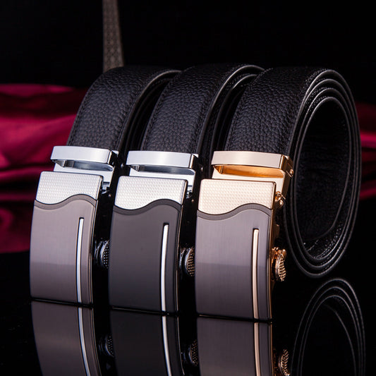 Effortless Elegance: Automatic Buckle Belt