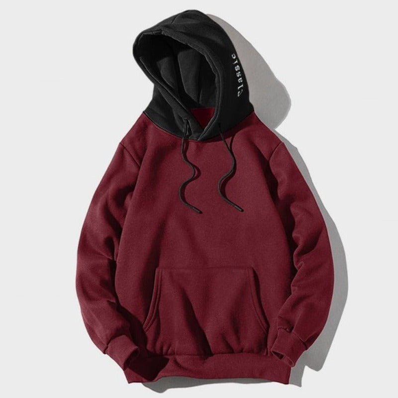 Two Colors Hoodie: Stand Out With A Bold Choice