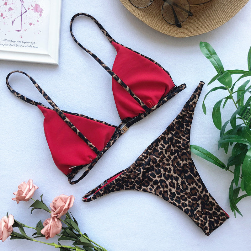 Unleash Your Wild Side: Leopard Print Bikini