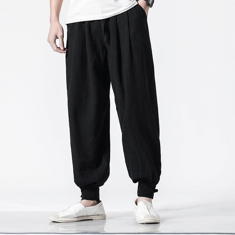 Upgrade Your Look: Breezy Chinese-Style Harem Pants