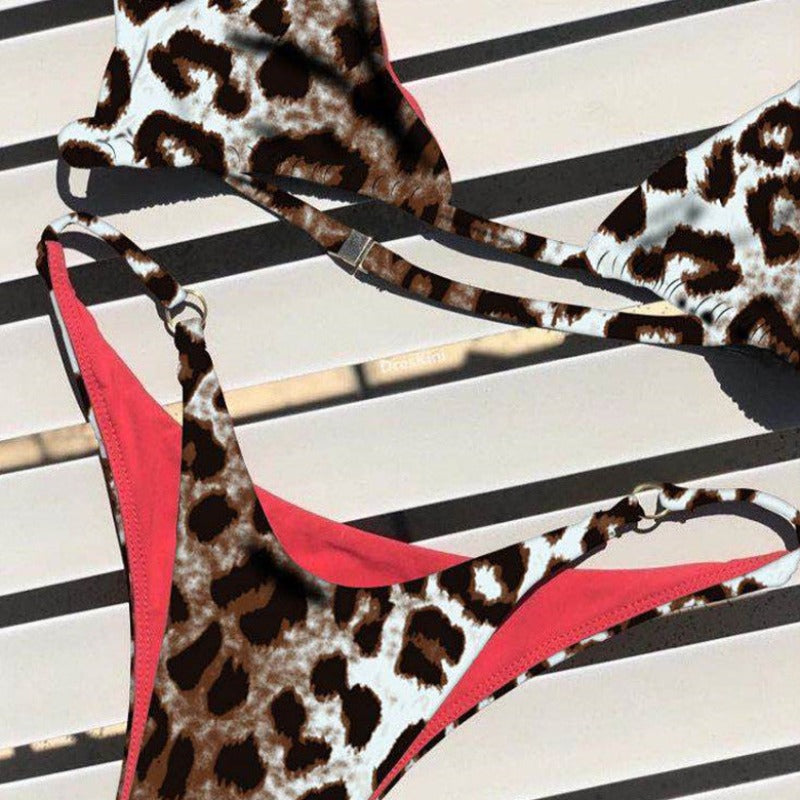 Unleash Your Wild Side: Leopard Print Bikini