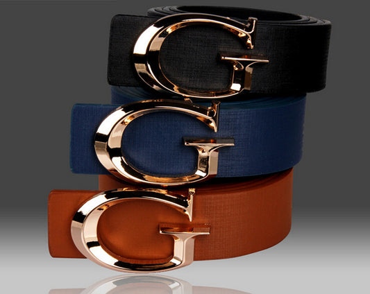 Sleek Alloy Buckle Belt