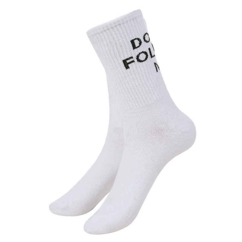 "Don't Follow Me - I'm Lost Too" Socks