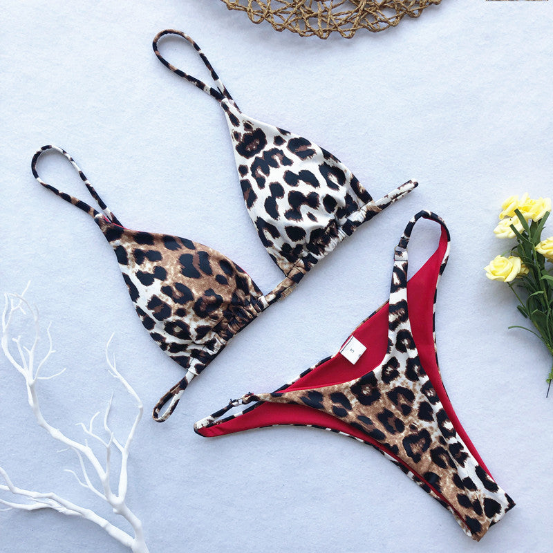 Unleash Your Wild Side: Leopard Print Bikini