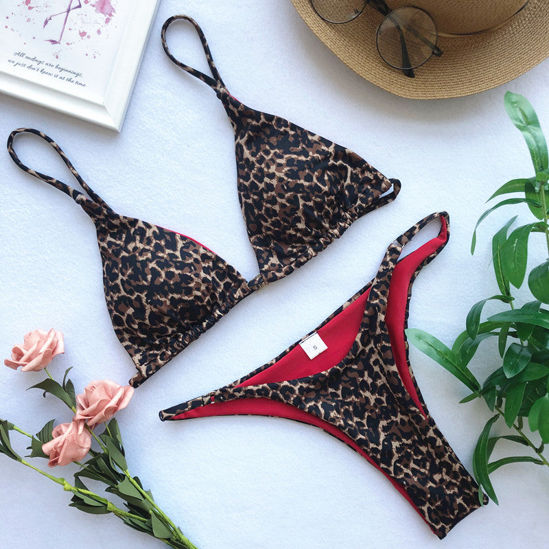 Unleash Your Wild Side: Leopard Print Bikini